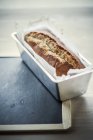 Torta di pane all'uvetta — Foto stock