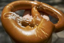 New York City soft pretzel — Stock Photo