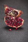 Pieces of fresh pomegranate — Stock Photo