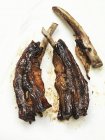 Spare ribs and bones — Stock Photo