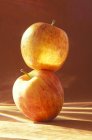 Two Gala apples — Stock Photo