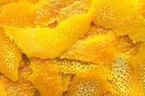 Scorza di limone in mucchio — Foto stock