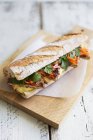 Сэндвич Бань Ми — стоковое фото