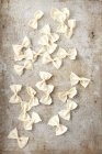 Pasta farfalle cruda — Foto stock