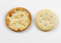 Savoury cheese biscuits — Stock Photo
