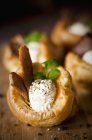 Yorkshire Pudding mit Roastbeef — Stockfoto