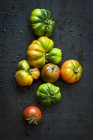Diverses tomates colorées — Photo de stock