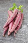Tas de carottes rouges — Photo de stock