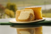 Irish farmhouse cheese — Stock Photo