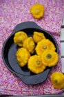 Жовтий пиріг з кабачками — стокове фото