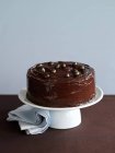 Torta angelo cioccolato — Foto stock