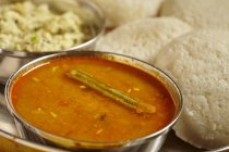 Sopa de verduras indias - foto de stock