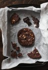 Biscotti al cioccolato — Foto stock