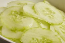 Fresh Sliced cucumber — Stock Photo