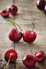Fresh Spanish cherries — Stock Photo