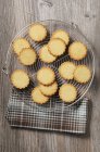 Biscoitos de manteiga redondos — Fotografia de Stock