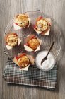 Pâte à levure muffins — Photo de stock