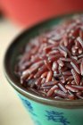 Ungekochter roter Reis — Stockfoto