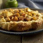 Домашній яблучний пиріг — стокове фото
