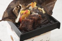Carne de bovino de estilo japonês — Fotografia de Stock