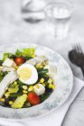 Salade de légumes avec feta — Photo de stock