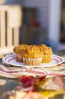 Muffin vegani alla zucca — Foto stock
