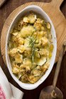 Courgette and cauliflower bake — Stock Photo