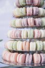 Пастельні кольору десертів — стокове фото