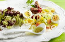 Portugiesischer Salat mit Paprika — Stockfoto