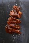 Spare ribs in sauce — Stock Photo