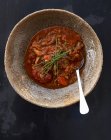 Soupe de légumes toscane — Photo de stock