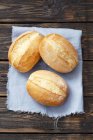 Fresh baked wheat rolls — Stock Photo