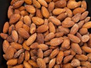 Bowl of Spiced Almonds — Stock Photo