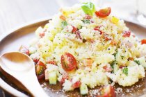 Italian rice salad — Stock Photo
