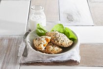 Empanadas com recheio de batata — Fotografia de Stock