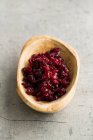 Chopped dried cranberries — Stock Photo