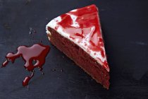 Red velvet cake — Stock Photo