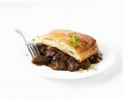 Portion Scotch Steak Pie — Stockfoto