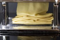 Fresh pasta dough sheets — Stock Photo