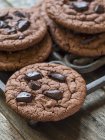 Vegan gluten-free chocolate chip cookies — Stock Photo