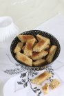 Pasteles de almendras sin gluten - foto de stock