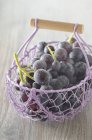 Свежевымытый виноград — стоковое фото