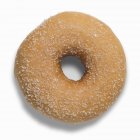 Goldbrauner gezuckerter Donut — Stockfoto