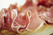 Sliced Parma ham — Stock Photo