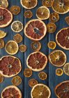 Dried slices of citrus fruits — Stock Photo