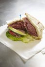 Corned Beef Sandwich — Stock Photo