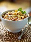 Chilli with white beans — Stock Photo