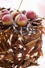 Ліс Вишневе тістечко — стокове фото