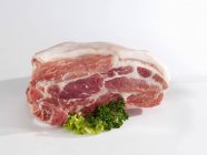 Raw Collar of pork — Stock Photo