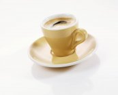 Tazza di espresso caldo — Foto stock
